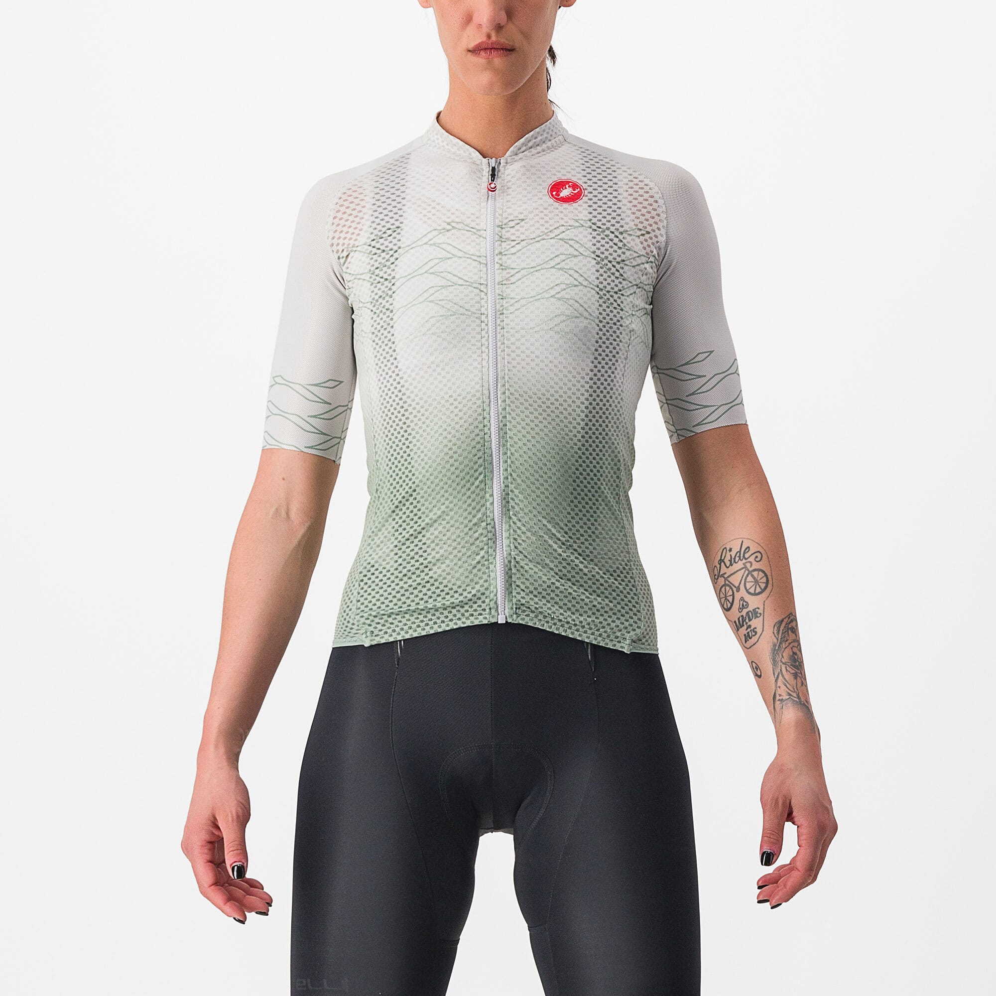 Short Sleeve Climber's Jersey Fz Bobshop Castelli Flusso