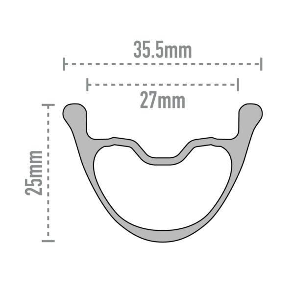 ENVE-ENVE G27 650b Gravel Wheelset--saddleback-elite-performance-cycling