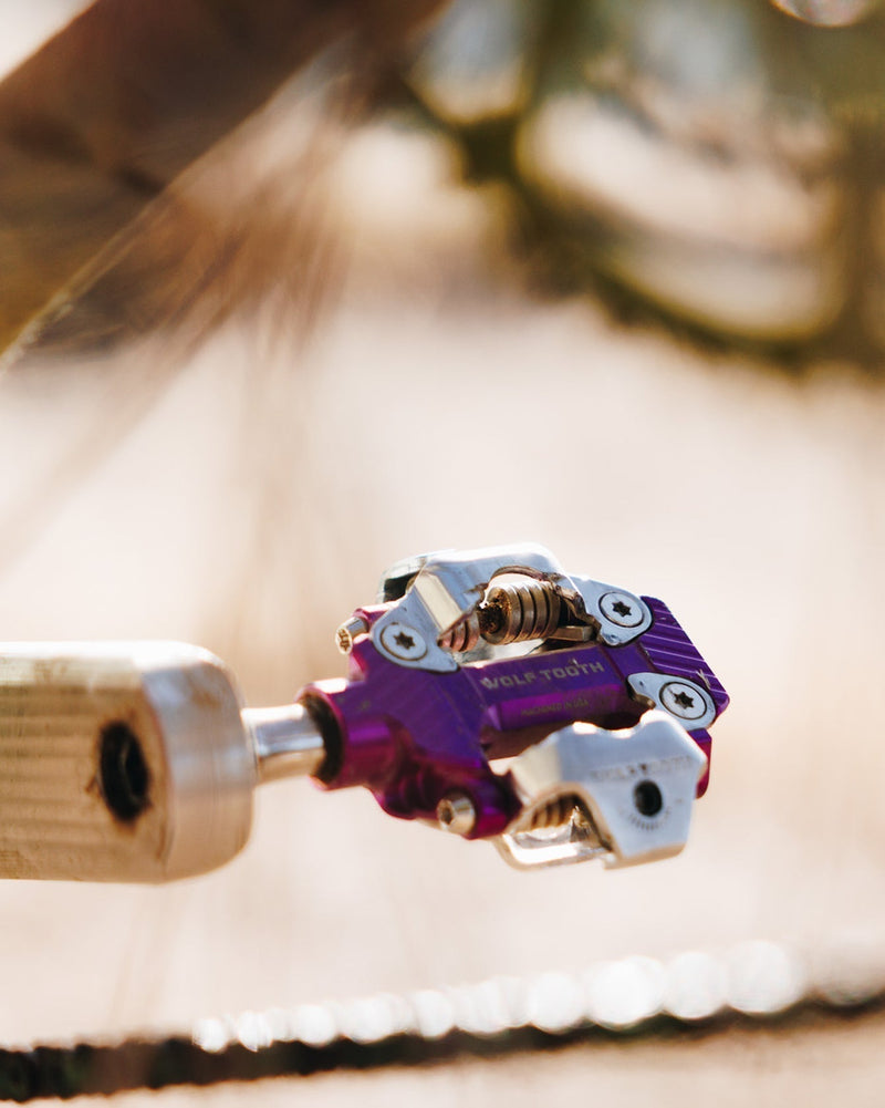 How to: Wolf Tooth Clipless Pedal Q factor adjustment