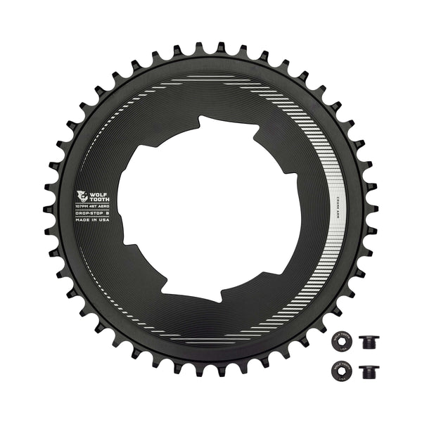 Wolf Tooth Aero SRAM 107 BCD Chainrings – Saddleback Elite
