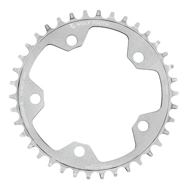 Wolf Tooth 110 BCD Raw silver Chainring