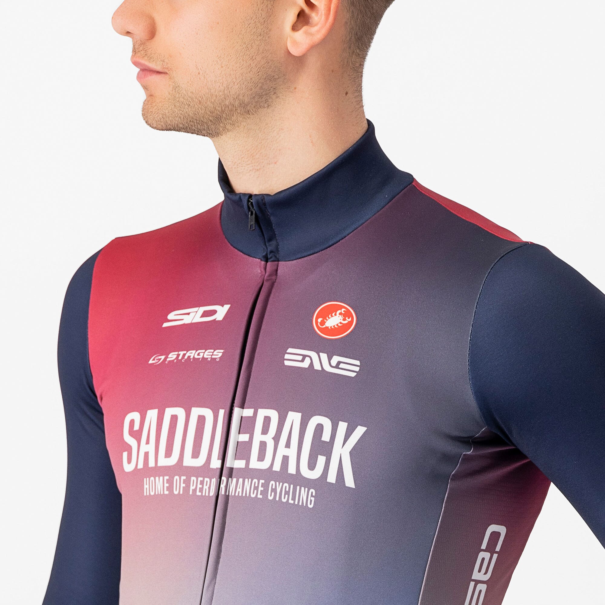 Castelli Saddleback Club Sport Thermal Long Sleeve Jersey