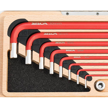 Silca-Silca HX One Home Essentials Allen Key Tool Set-Beechwood Box-One Size-SIAMTLHEXASY001-saddleback-elite-performance-cycling