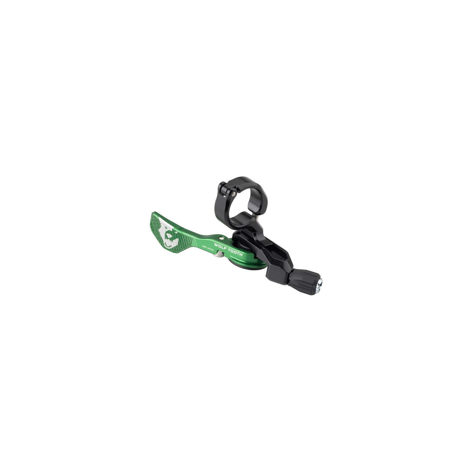 Wolf Tooth-Wolf Tooth ReMote Light Action Dropper Lever - Limited Edition-Green-22.2mm-WTREMOTELACLMPGRN-saddleback-elite-performance-cycling