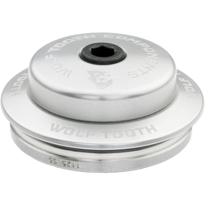 Wolf Tooth-Wolf Tooth Premium Integrated Standard Headset For Specialized-Silver-IS42 Upper - 3mm Stack-WTIS42USPEC3MMSIL-saddleback-elite-performance-cycling
