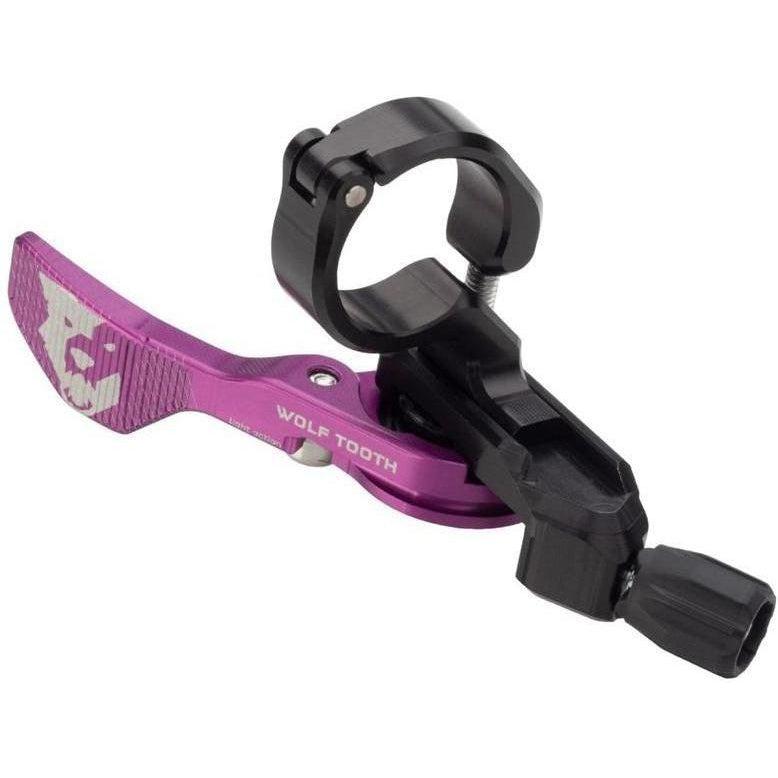 Wolf Tooth-Wolf Tooth ReMote Light Action Dropper Lever - Limited Edition-Purple-22.2mm-WTREMOTELACLMPPRP-saddleback-elite-performance-cycling